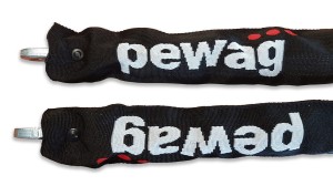 pewag VKK 12mm security chain in textile sleeve