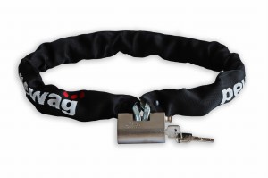 pewag panzer security chain 10mm + 12mm padlock