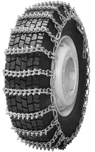 Łańcuchy śniegowe z kolcami do jazdy w lesie 315/80-22,5